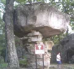 Mushroom Rock (aka "The Cup and Saucer")
